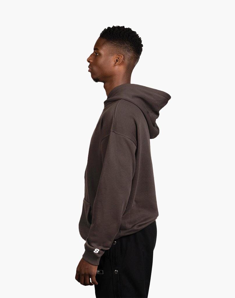BASIC HOODIE (BROWN) Hoodie STATEMENT