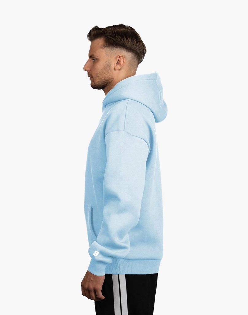 BASIC HOODIE (ICE BLUE) Hoodie STATEMENT