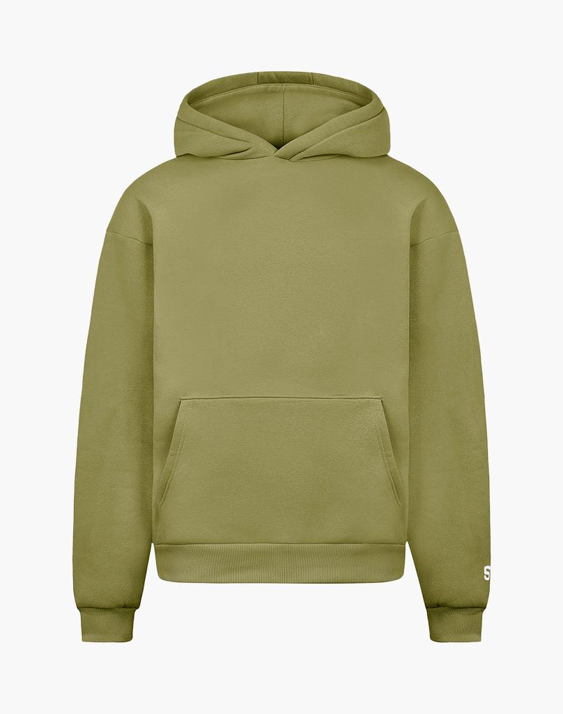 BASIC HOODIE (DARK GREEN) STATEMENT