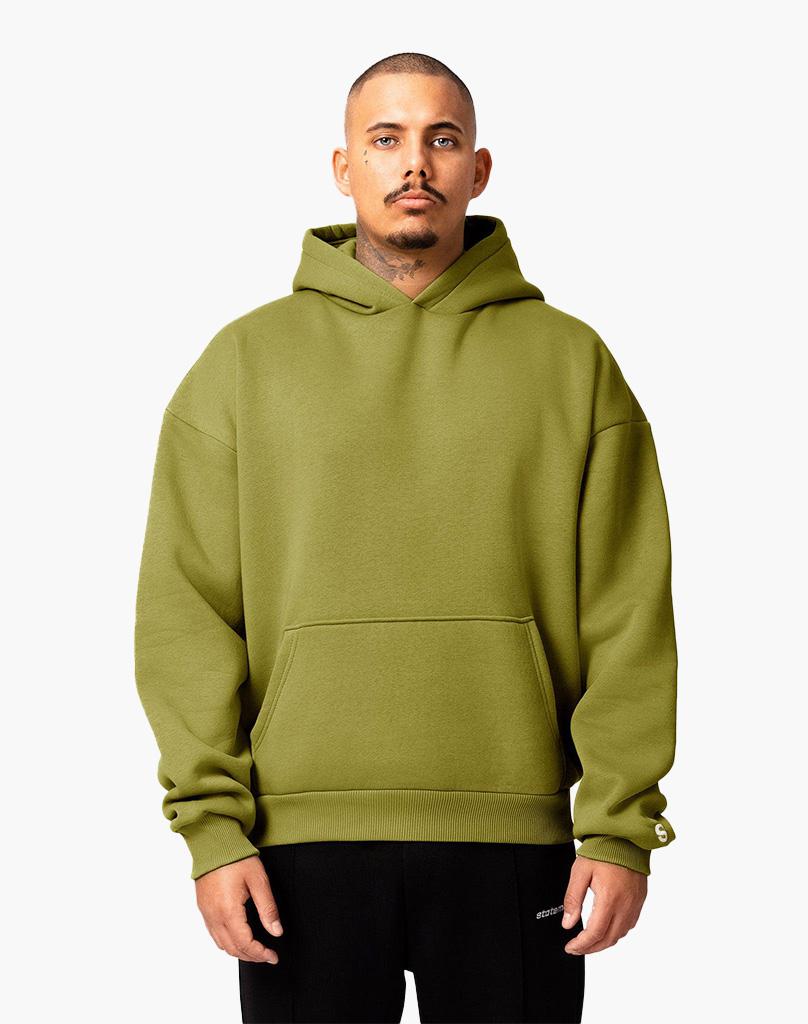 BASIC HOODIE (DARK GREEN) STATEMENT