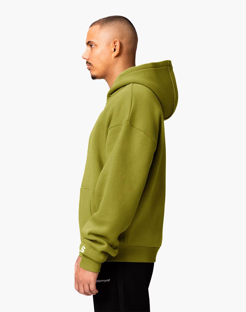 BASIC HOODIE (DARK GREEN) STATEMENT