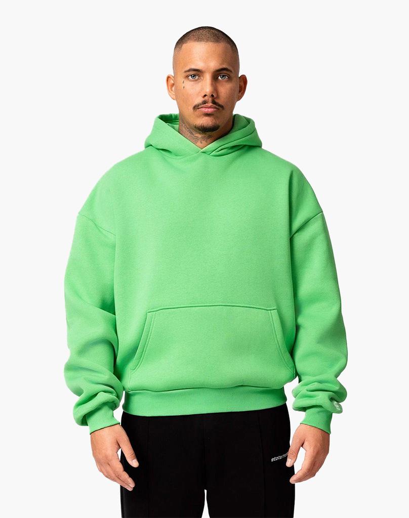 BASIC HOODIE (POISON GREEN) STATEMENT