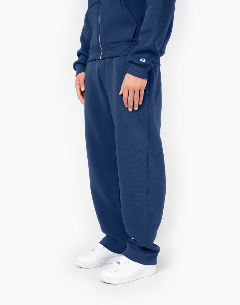 TRACKSUIT SET ZIP-HOODIE (DARK BLUE) Tracksuits Statement Clo