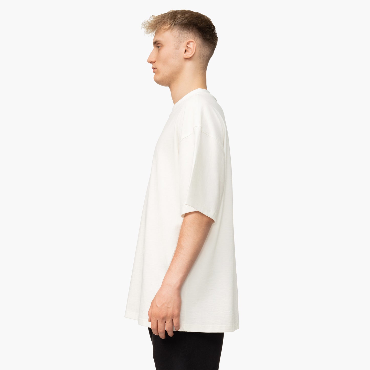 BASIC TEE CREAM WHITE
