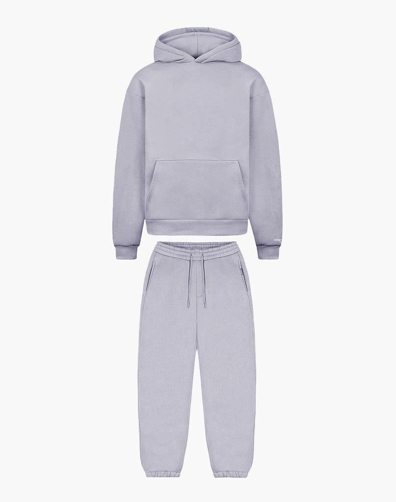 TRACKSUIT SET CUFF (GREY) Tracksuits Statement Clo