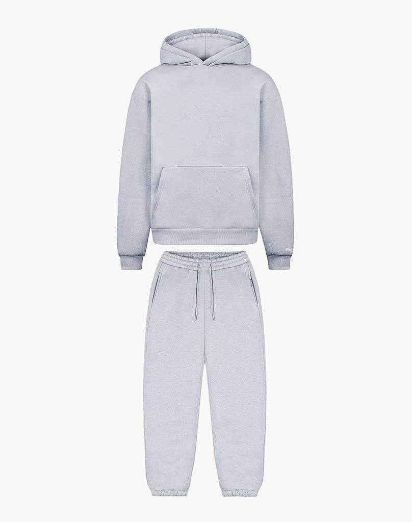 TRACKSUIT SET CUFF (GREY) Tracksuits Statement Clo