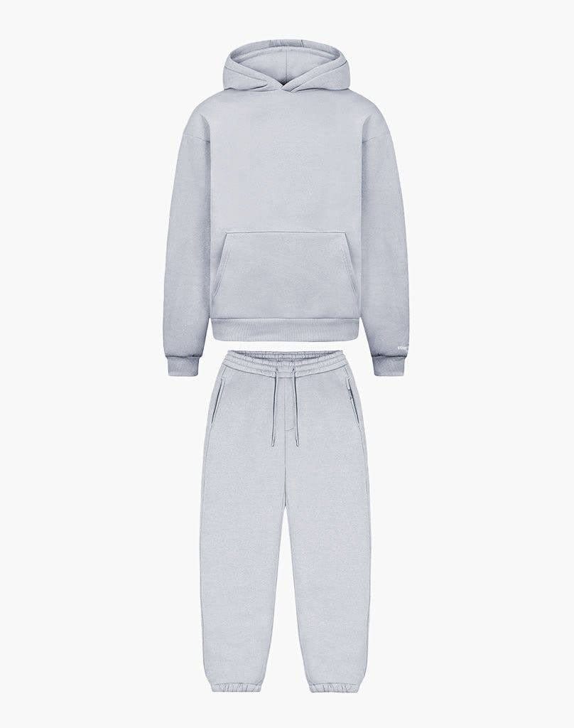 TRACKSUIT SET CUFF (GREY) Tracksuits Statement Clo