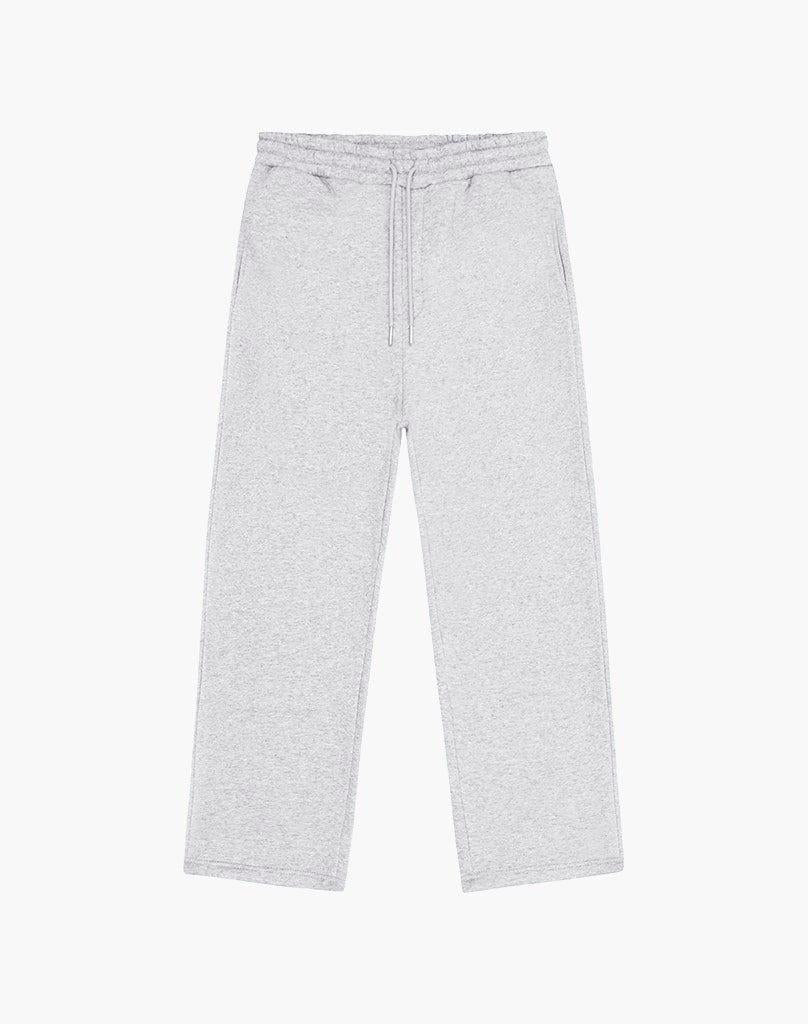 BASIC OPEN LEG JOGGER (GREY MELANGE) - Mail Bestseller Pants STATEMENT