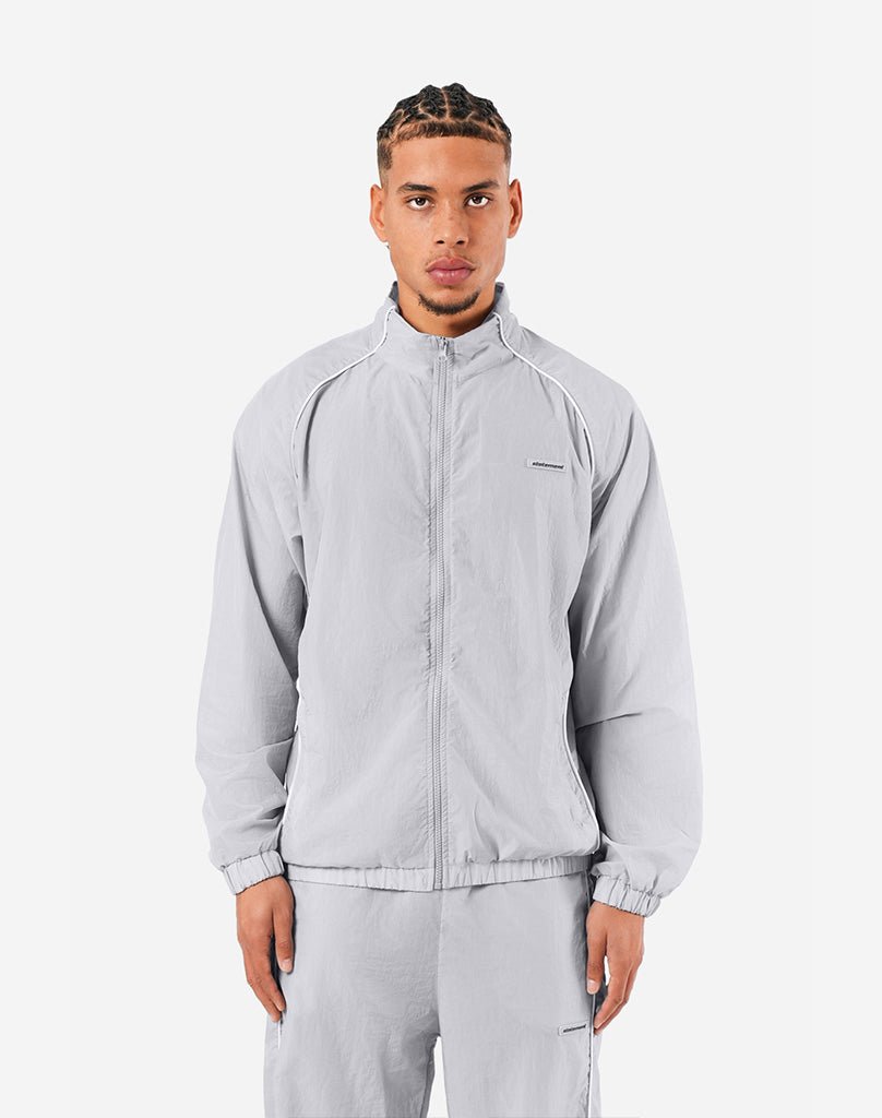 NYLON TRACK SUIT (GREY) Tracksuits STATEMENT
