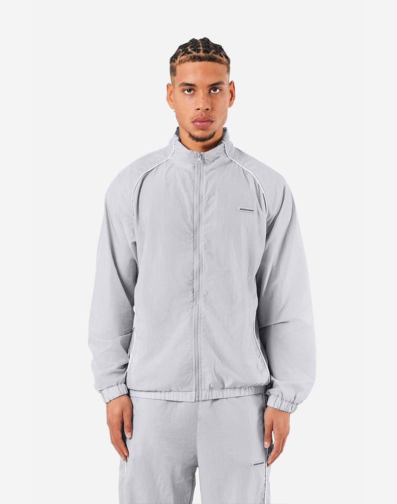 NYLON TRACK SUIT (GREY) Tracksuits STATEMENT