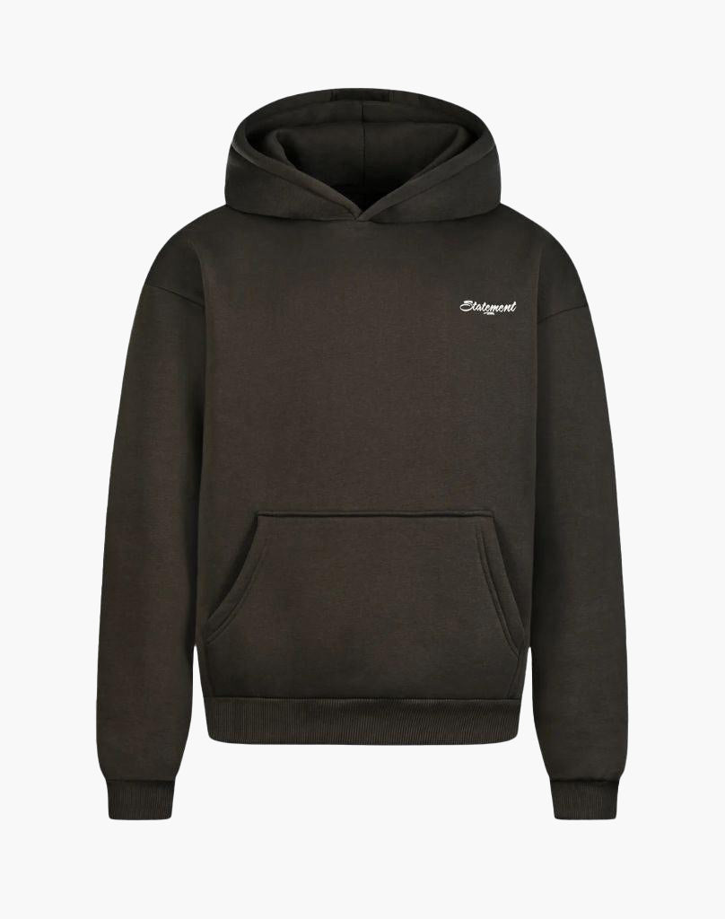 BOXING CLUB HOODIE (BROWN) STATEMENT