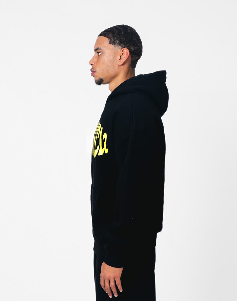 NIGHT SIGNAL HOODIE (BLACK) STATEMENT