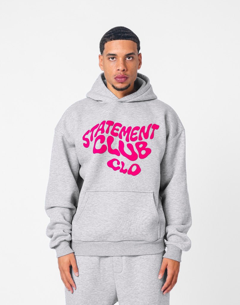 CLUB HOODIE (GREY MELANGE) Hoodie STATEMENT