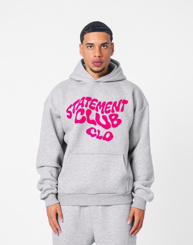 CLUB HOODIE (GREY MELANGE) Hoodie STATEMENT