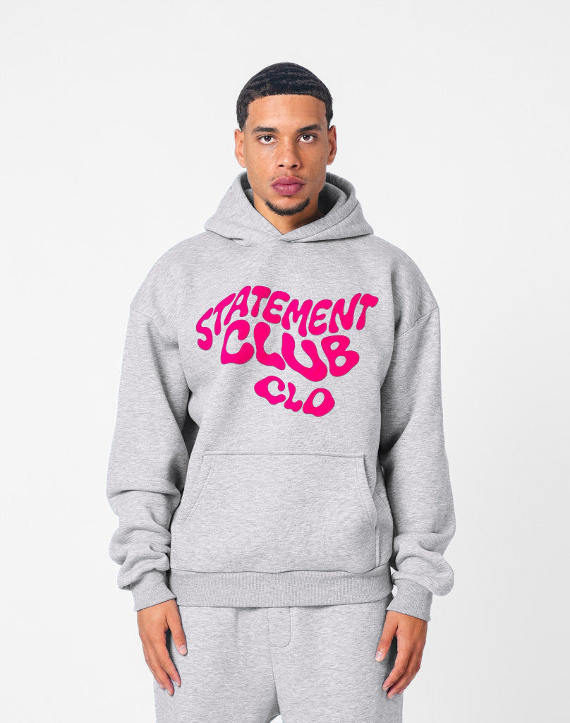 CLUB HOODIE (GREY MELANGE) Hoodie STATEMENT