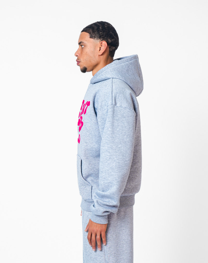 CLUB HOODIE (GREY MELANGE) STATEMENT