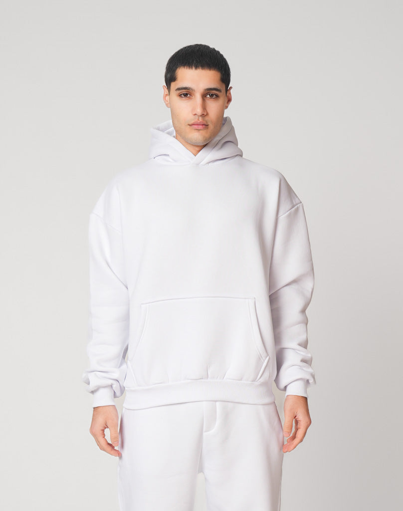 BASIC HOODIE (WHITE) STATEMENT