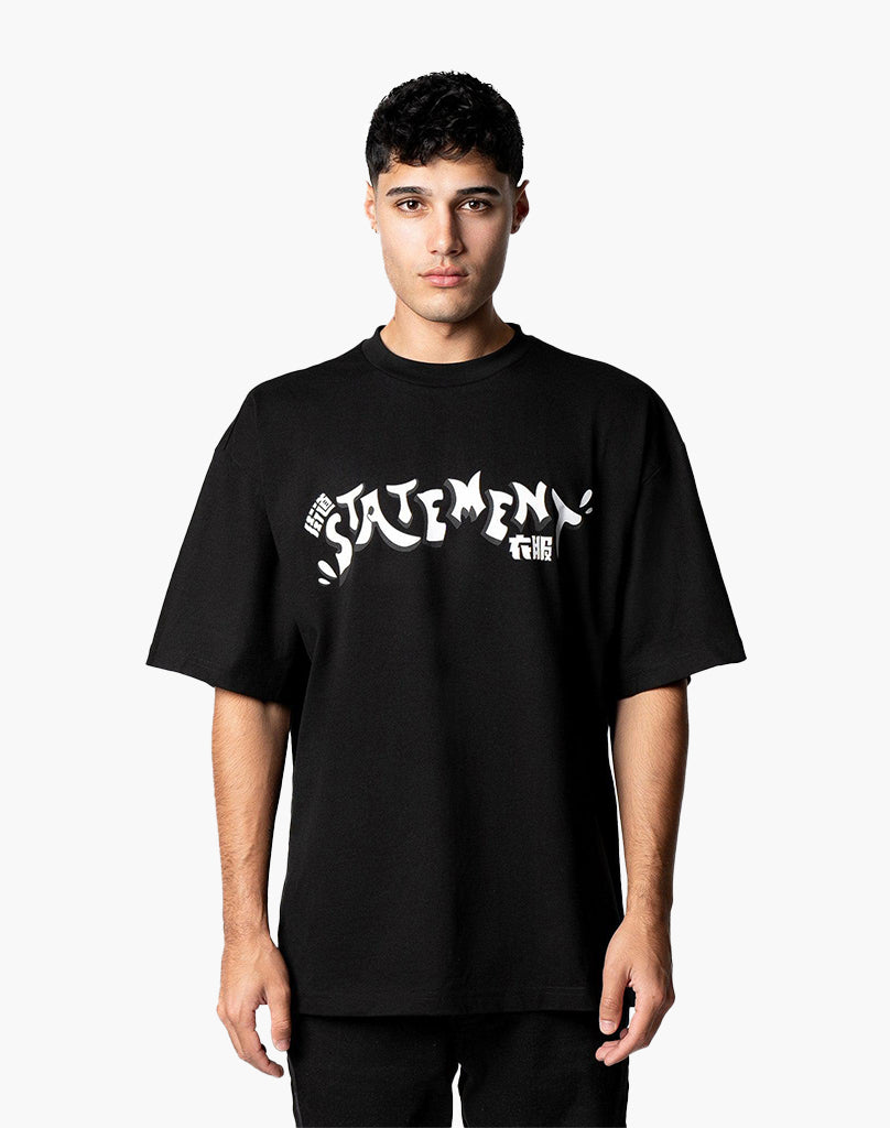 ASIA STREET TEE (BLACK) STATEMENT