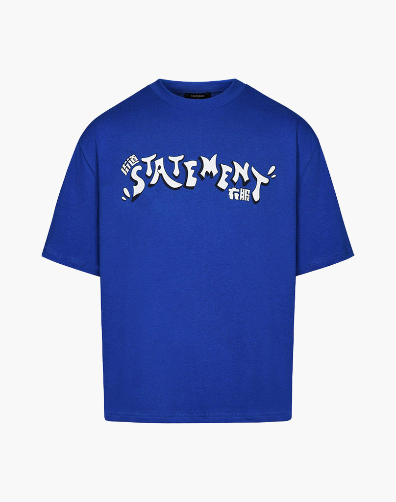 ASIA STREET TEE (ROYAL BLUE) STATEMENT