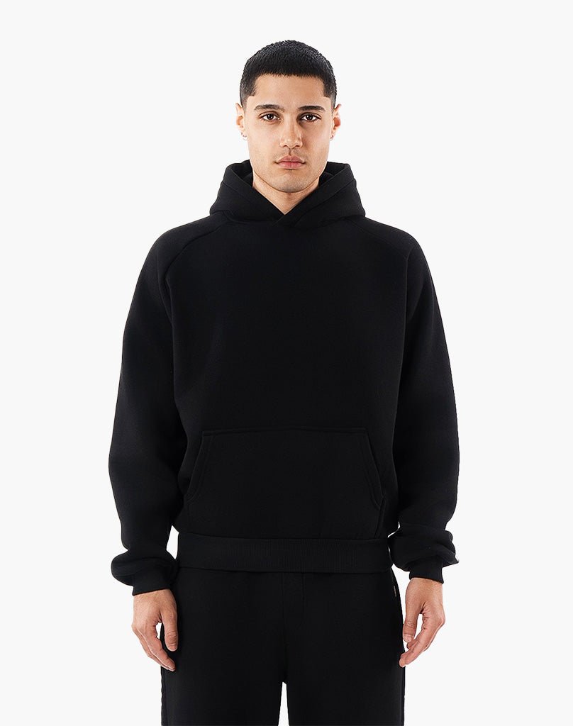 RAGLAN HOODIE (BLACK) Hoodie STATEMENT