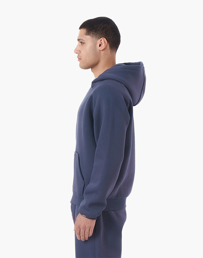 RAGLAN ZIP-HOODIE (ANTHRAZIT) STATEMENT