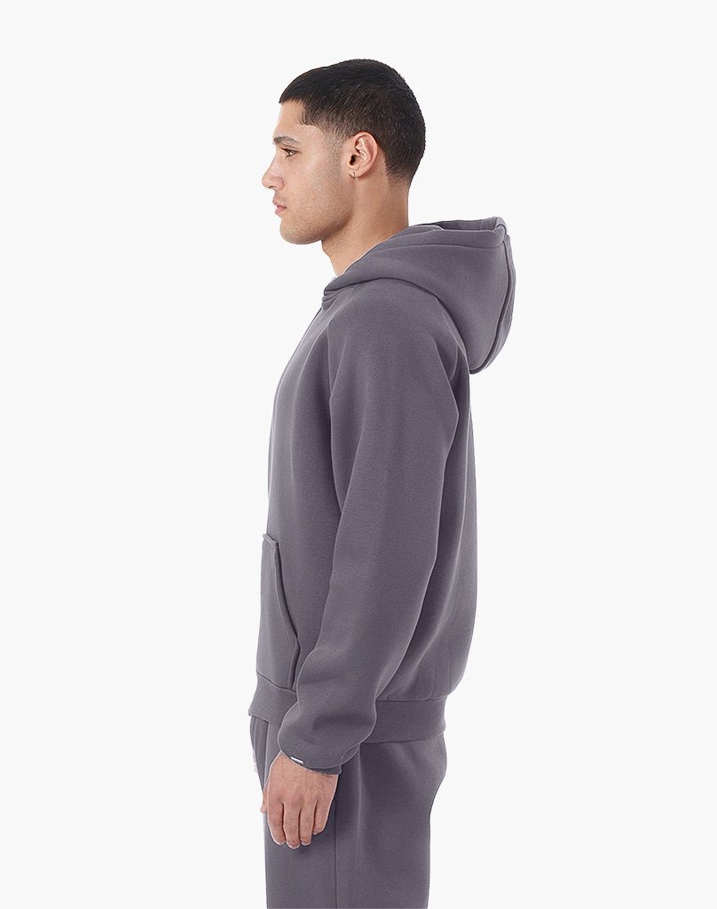 RAGLAN ZIP-HOODIE (ANTHRAZIT) Zip-Hoodie STATEMENT