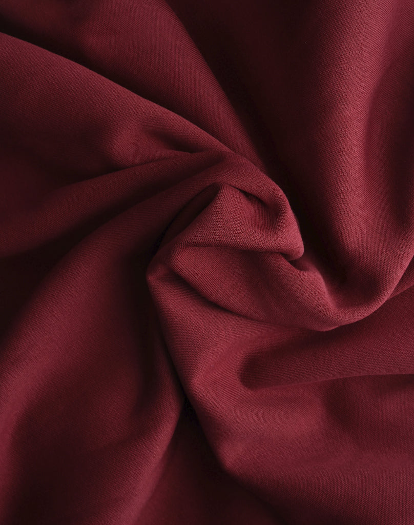 BASIC OPEN LEG JOGGER (BURGUNDY) Pants STATEMENT