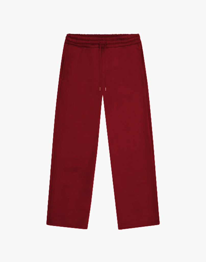 BASIC OPEN LEG JOGGER (BURGUNDY) Pants STATEMENT