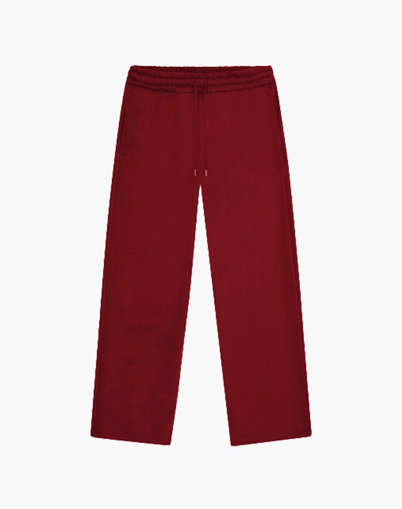 BASIC OPEN LEG JOGGER (BURGUNDY) Pants STATEMENT
