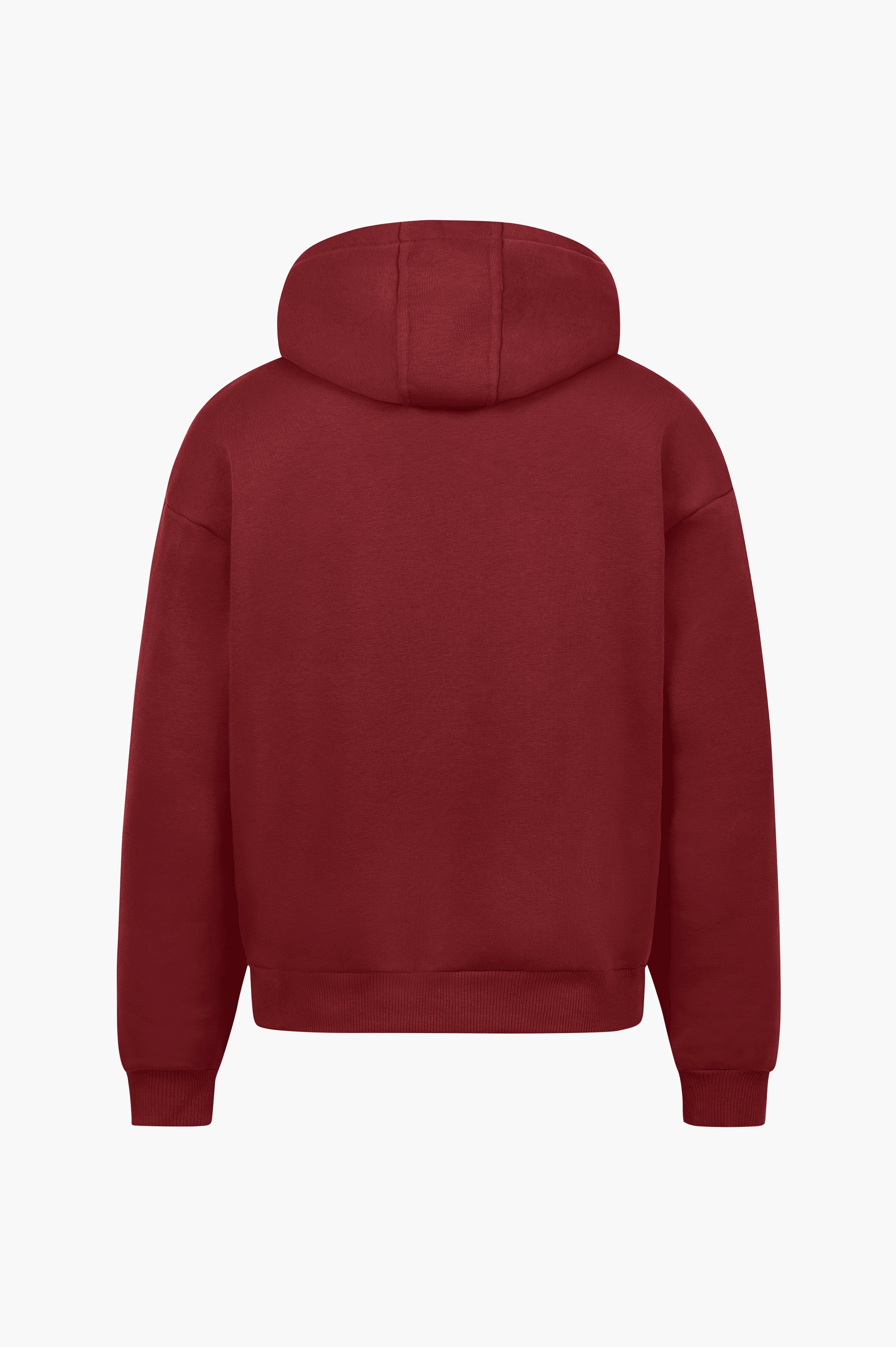 BASIC HOODIE (BURGUNDY) STATEMENT