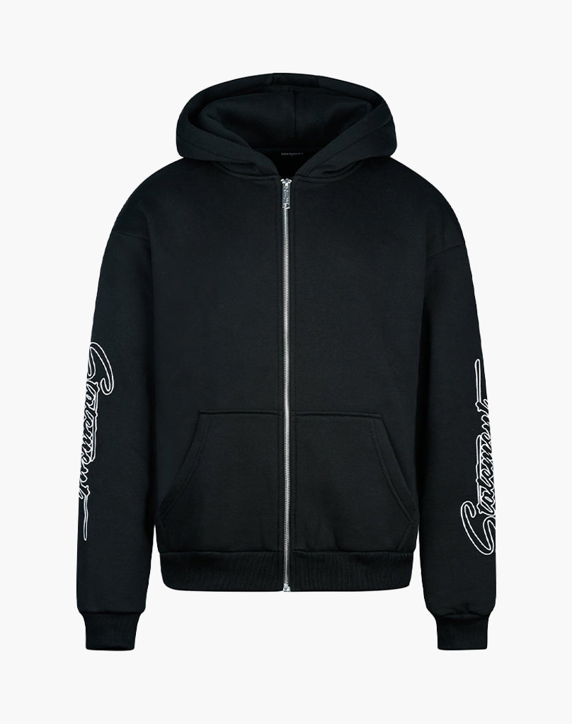 LOGO STATEMENT ZIP-HOODIE STATEMENT