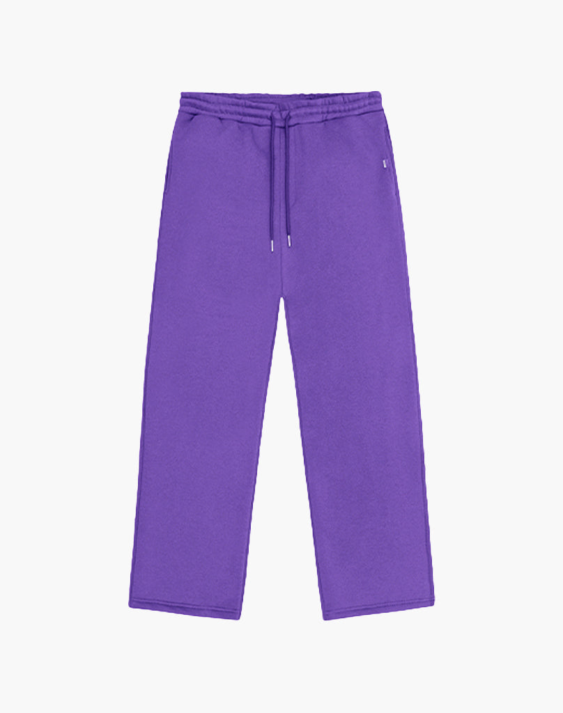 BASIC OPEN LEG JOGGER (DARK PURPLE) STATEMENT