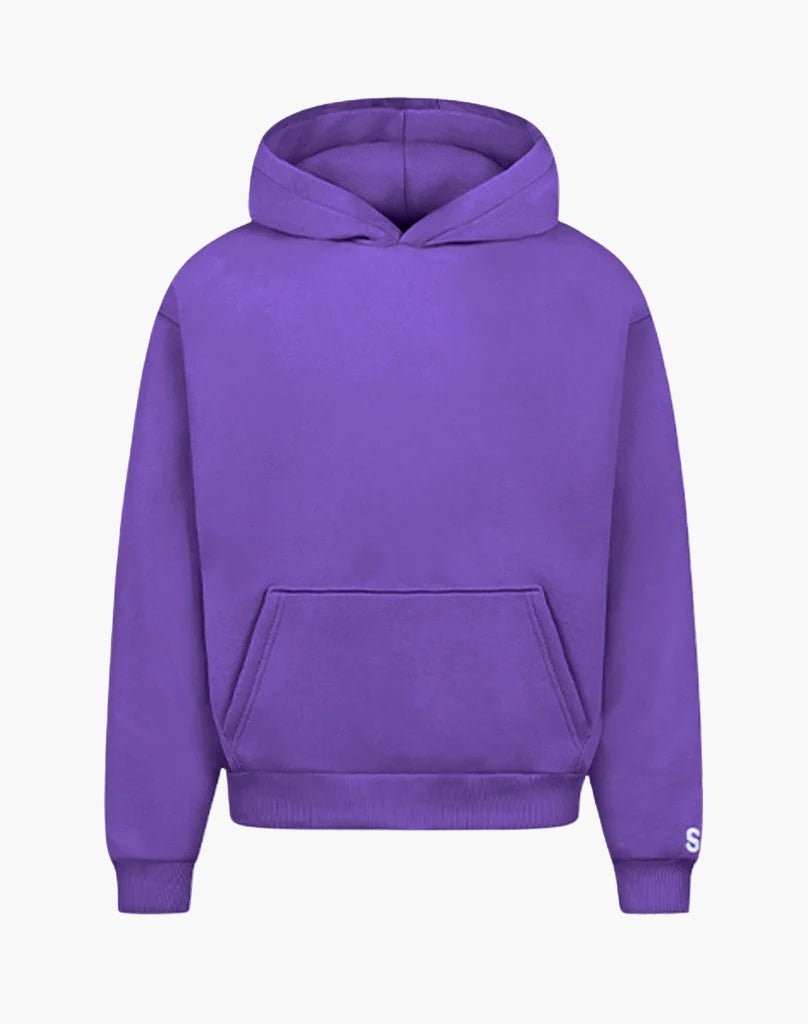 BASIC HOODIE (DARK PURPLE) Hoodie STATEMENT