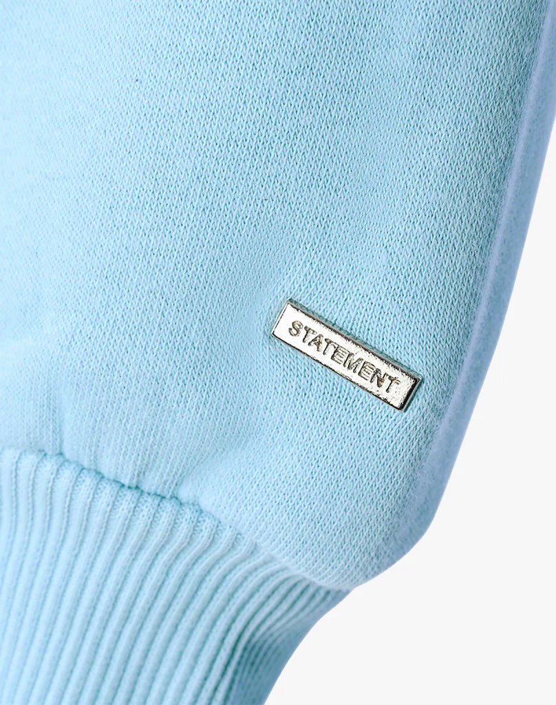 RAGLAN ZIP-HOODIE (ICE BLUE) Zip-Hoodie STATEMENT