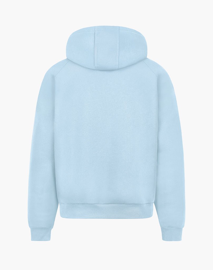 RAGLAN ZIP-HOODIE (ICE BLUE) Zip-Hoodie STATEMENT