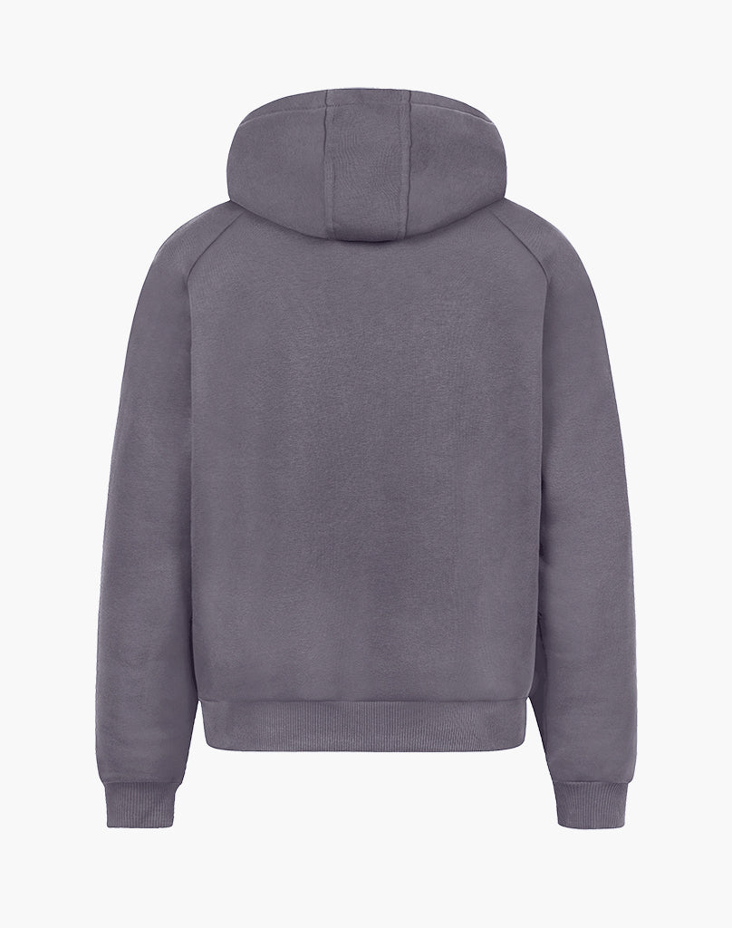 RAGLAN ZIP-HOODIE (ANTHRAZIT) Zip-Hoodie STATEMENT