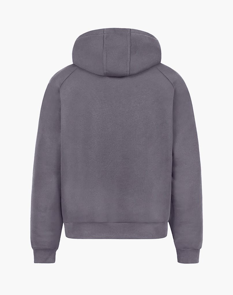 RAGLAN ZIP-HOODIE (ANTHRAZIT) Zip-Hoodie STATEMENT
