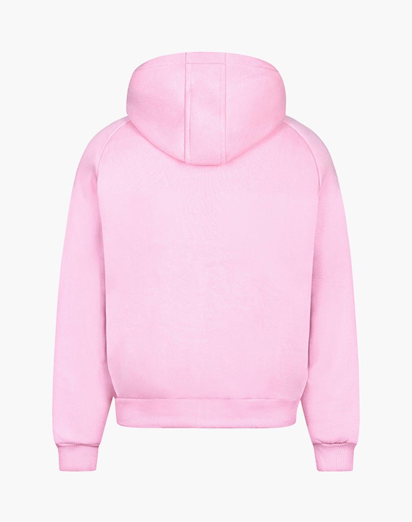 RAGLAN ZIP-HOODIE (PINK) Zip-Hoodie STATEMENT