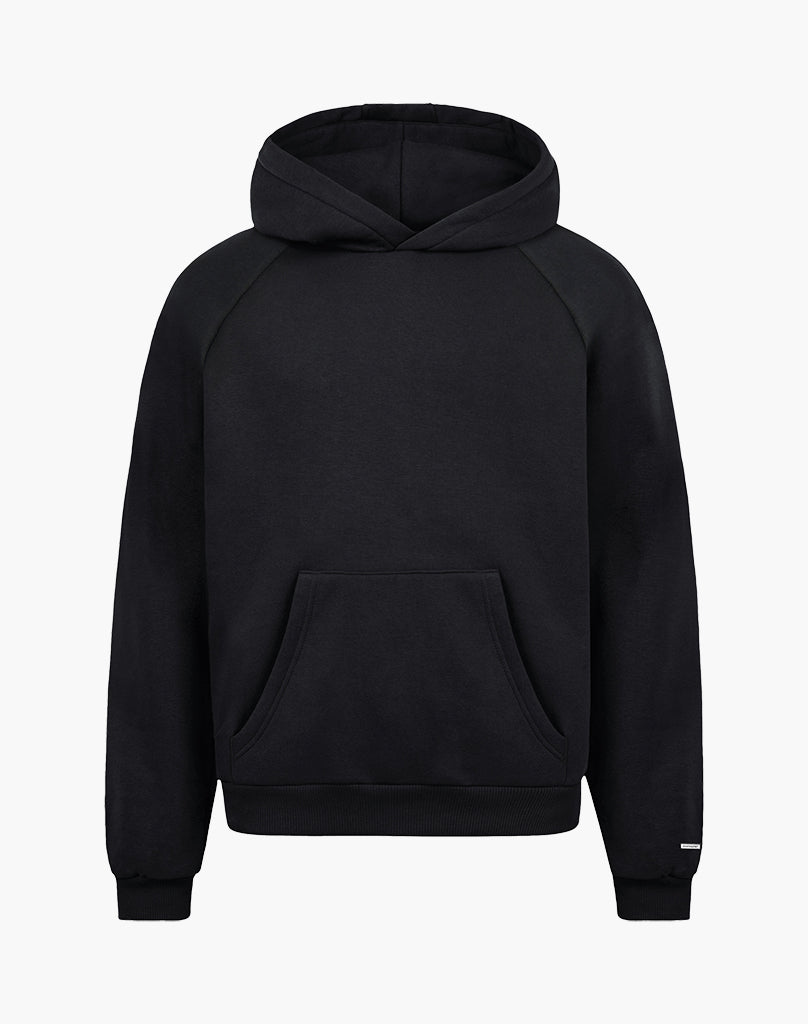 RAGLAN HOODIE (BLACK) Hoodie STATEMENT