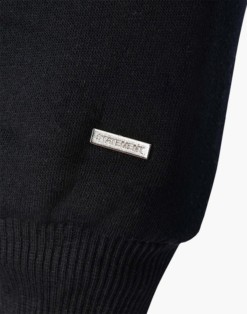 RAGLAN HOODIE (BLACK) Hoodie STATEMENT