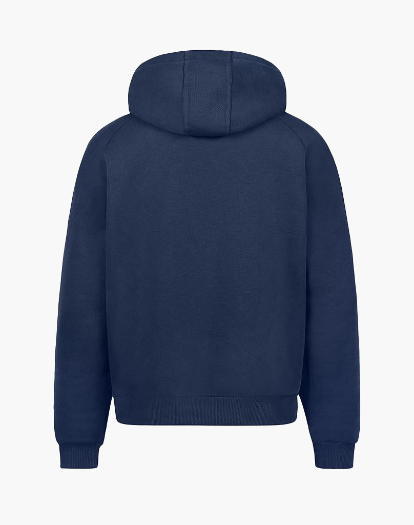 BASIC ZIP-HOODIE (DARK BLUE) Hoodie STATEMENT