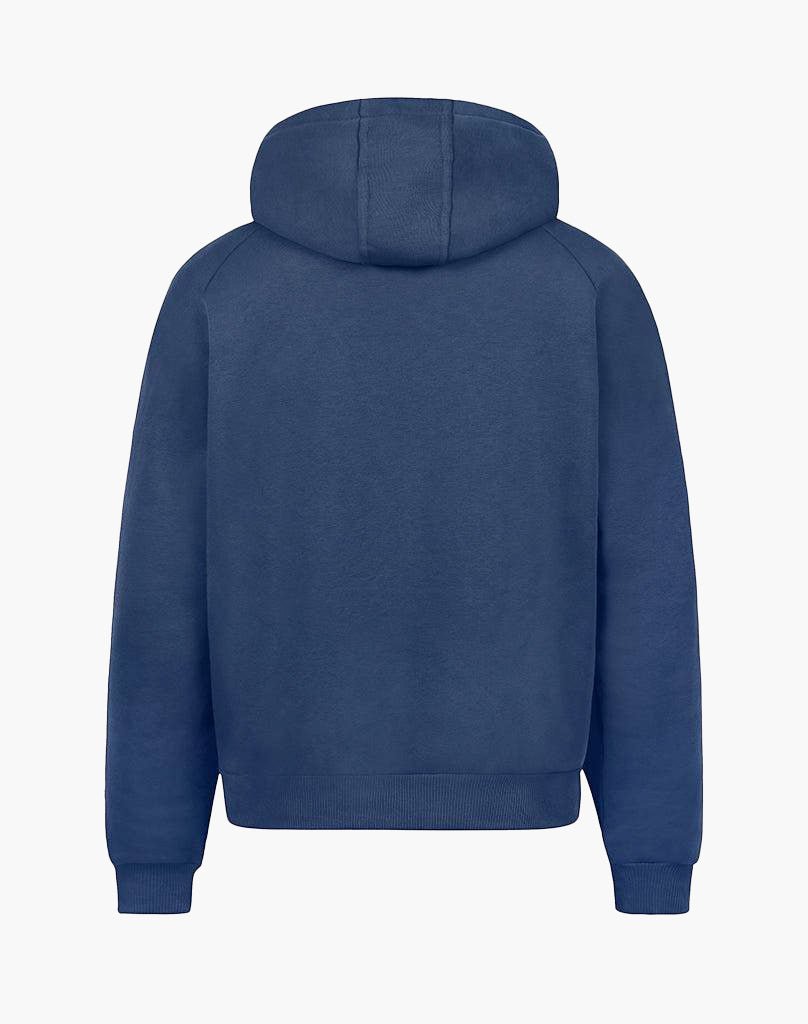 BASIC ZIP-HOODIE (DARK BLUE) Zip-Hoodie STATEMENT