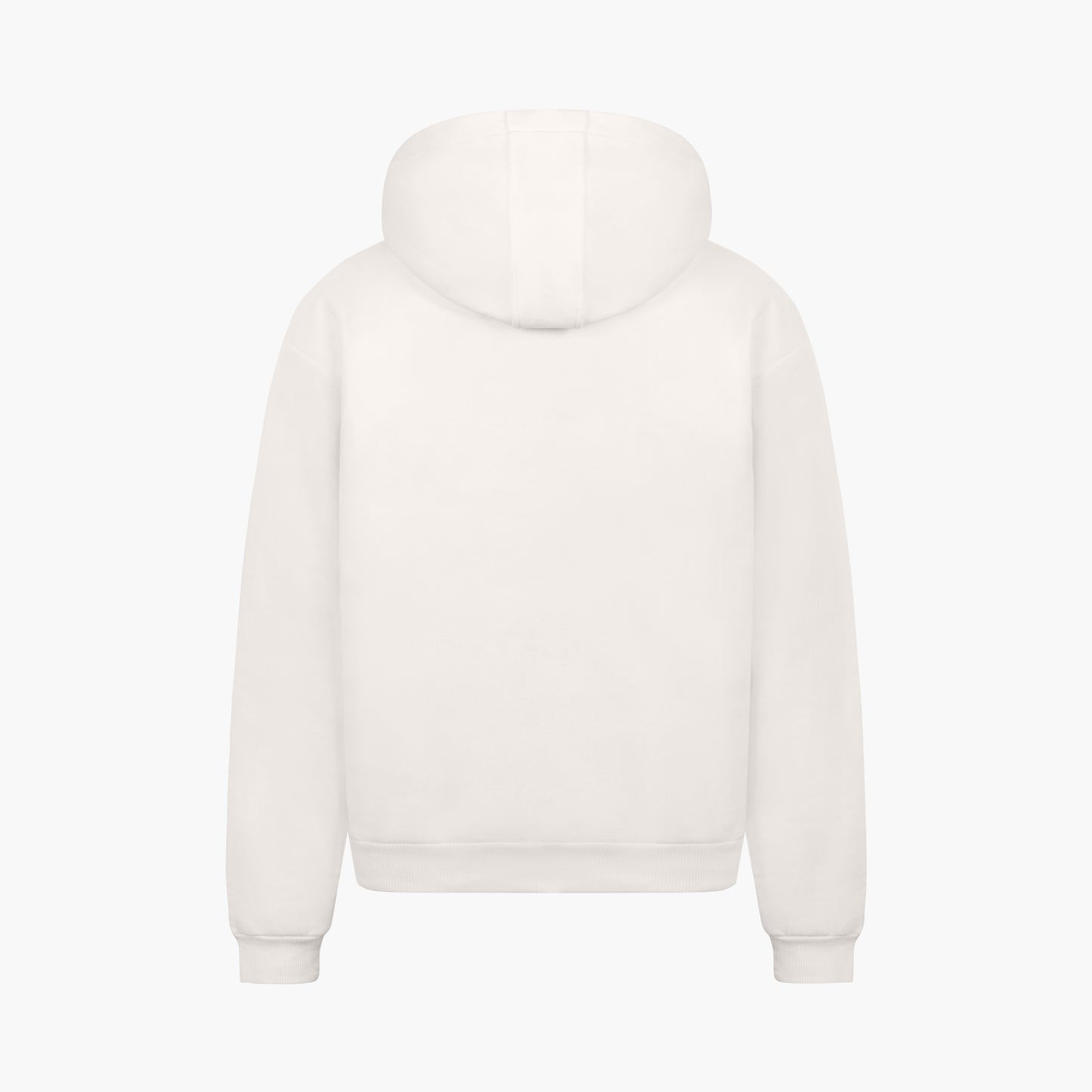 ROUTE 66 ZIP-HOODIE CREAM WHITE