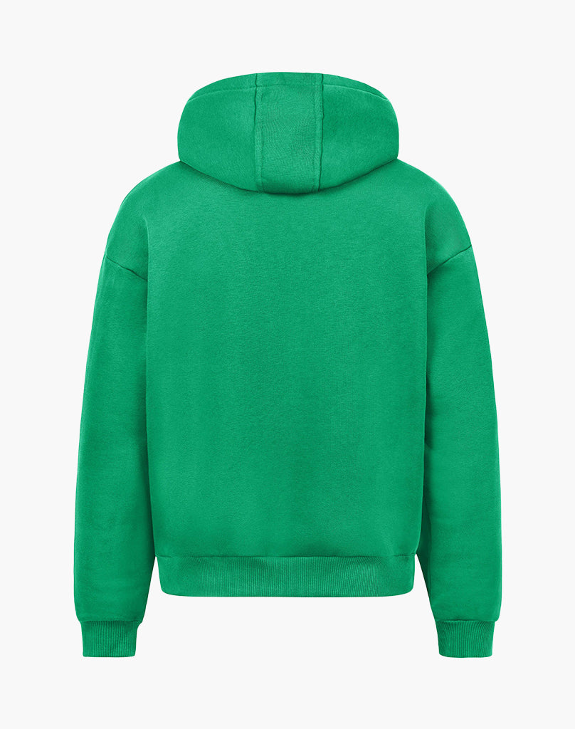 ROUTE 66 HOODIE WOOD GREEN