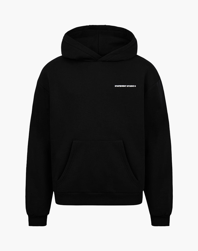 WAVE HOODIE BLACK