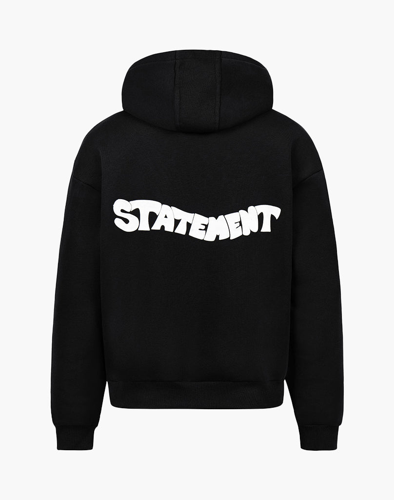 WAVE HOODIE BLACK