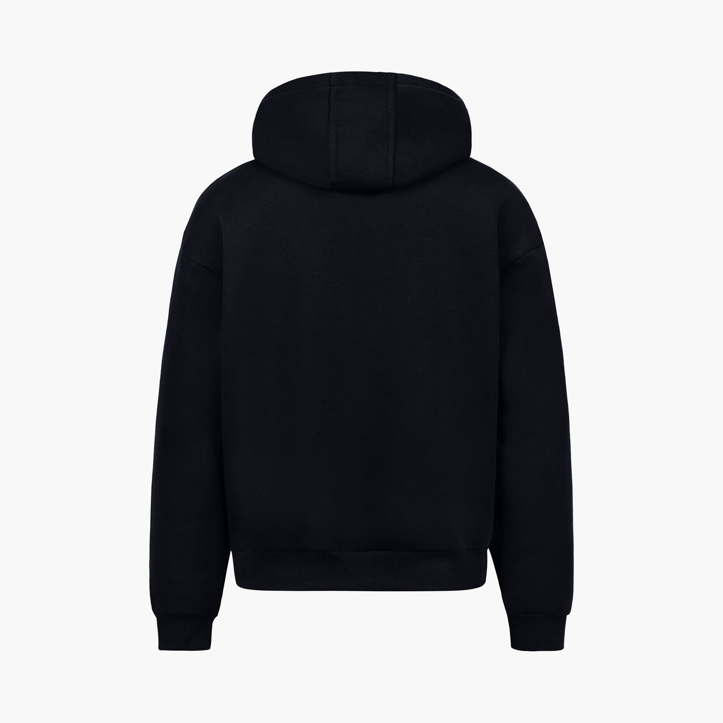 STATEMENT ZIP-HOODIE BLACK