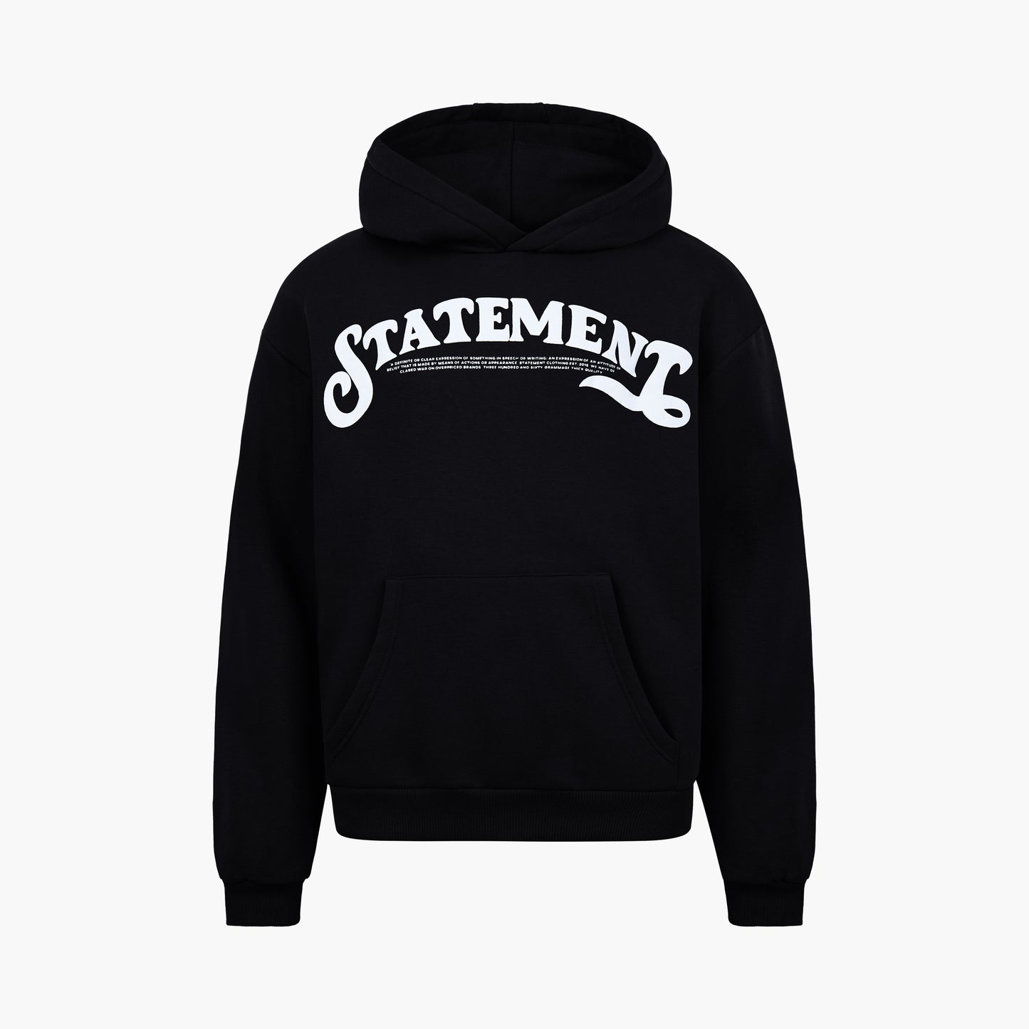 STATEMENT HOODIE BLACK