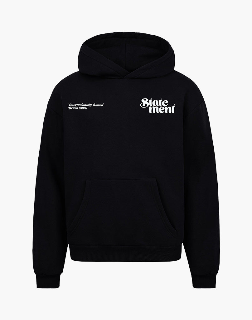 INTERNATIONAL HOODIE BLACK