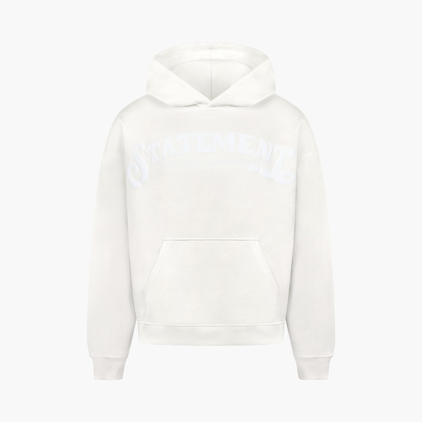 STATEMENT HOODIE CREAM WHITE